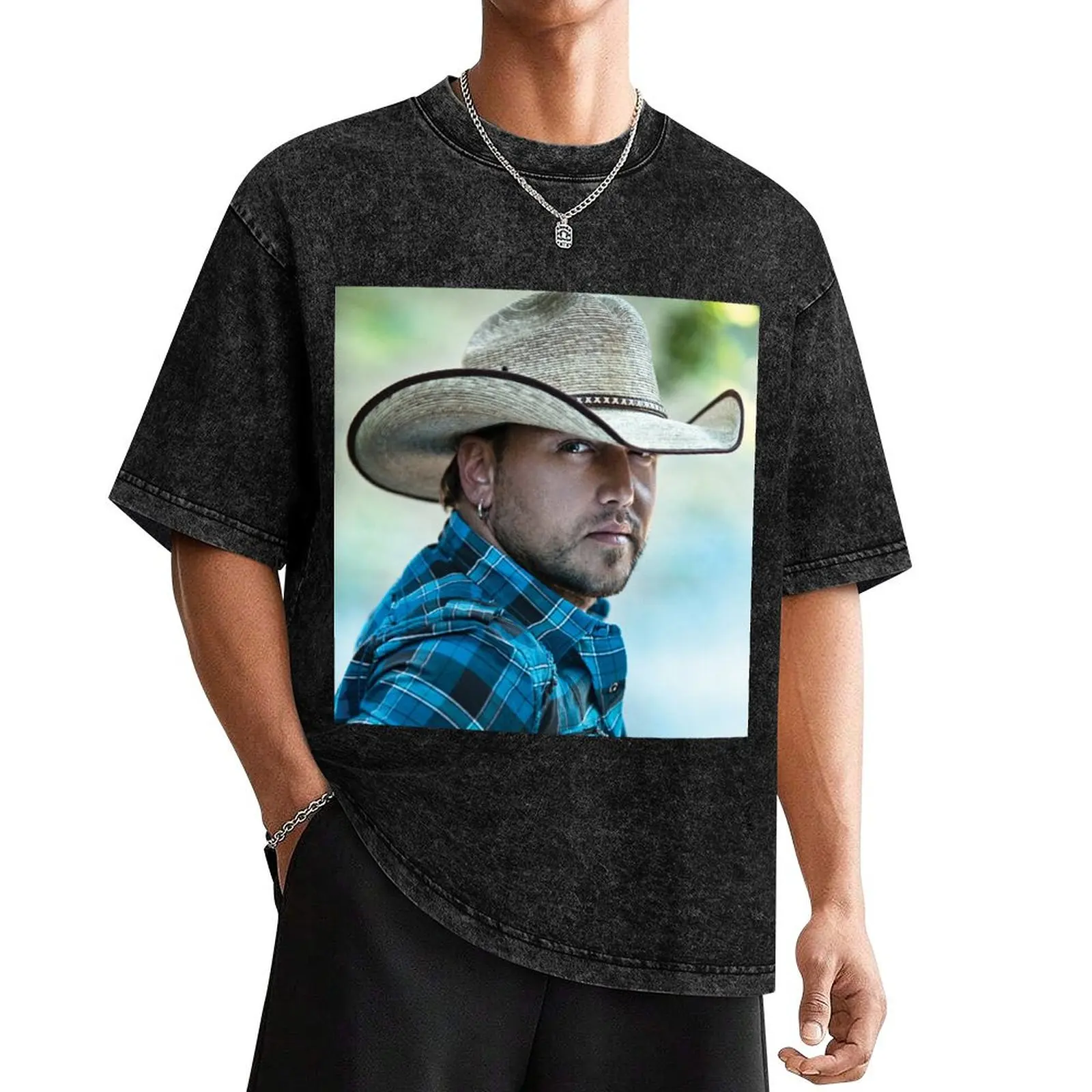 Футболка Jason Aldean мужская хлопок