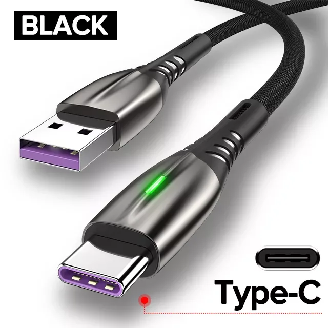 

Кабель USB Type-C для быстрой зарядки, 5 А, 2 м