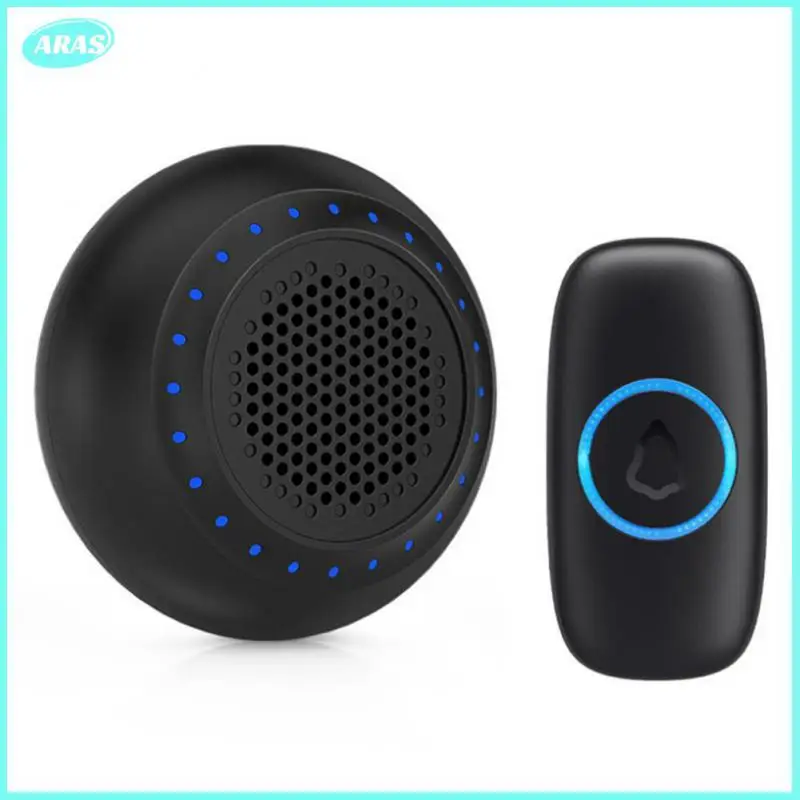 

Wireless One Driven Two Doorbell M523 Intelligent Home Pager Waterproof Button Electronic Door Bell Doorbell 433mhz 150m