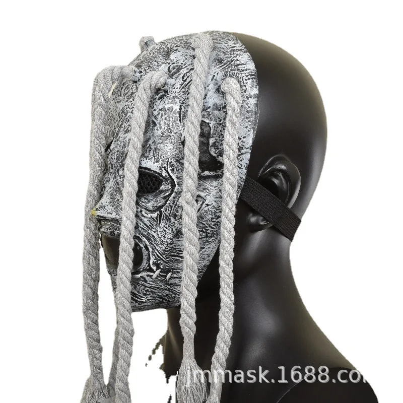 Забавная маска для косплея из фильма Slipknot, маска Кори Тейлора из латекса, маска Slipknot на Хэллоуин, аксессуар для вечеринок и баров, костюмный реквизит для взрослых. (art.: 3920dcf9cc46b) - 3920dcf9cc46b