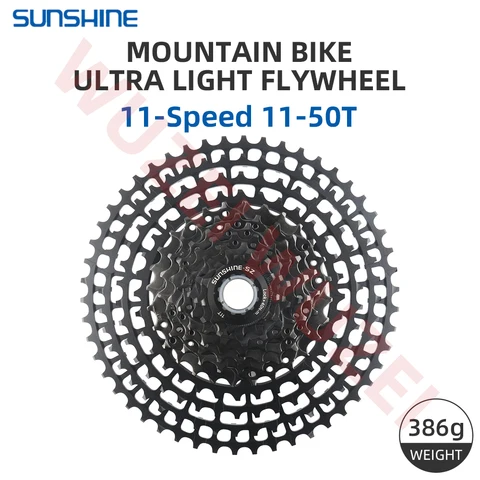 Сверхлегкий маховик SUNSHINE для горного велосипеда, 10/11/12 скоростей, 11-46/50/52T, для Shimano GX M4100 5100 HG, Ультралегкая кассета для горного велосипеда