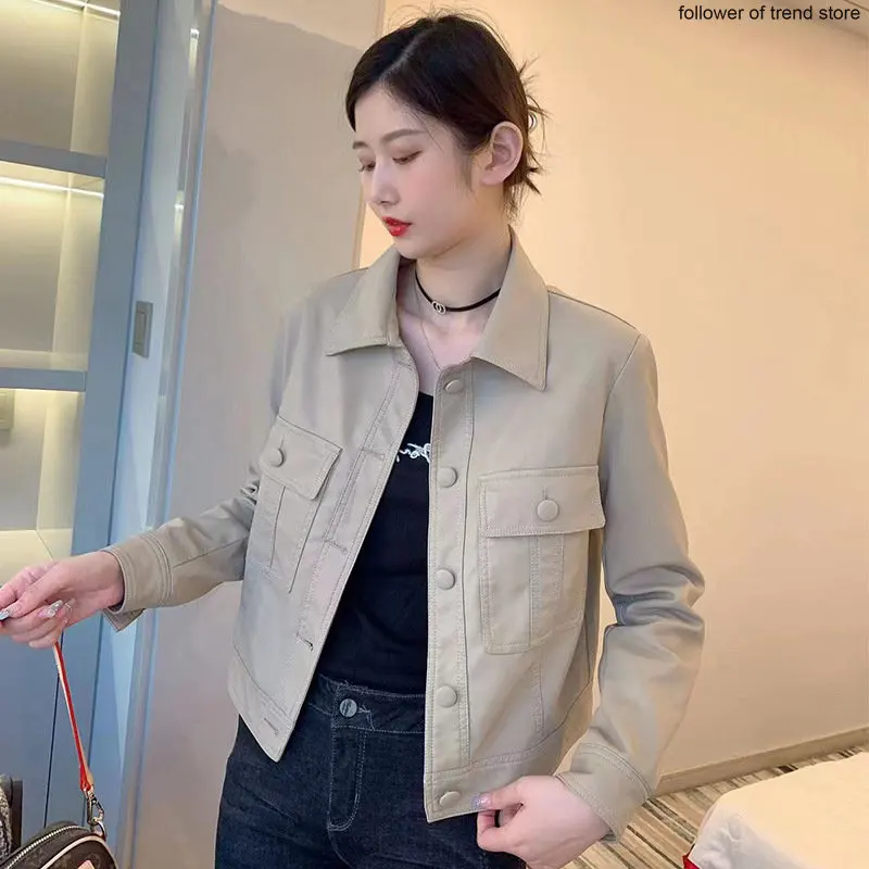 Рисунок 2 - Осень 2023, кожаное пальто