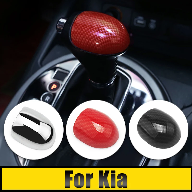 

Car Accessories For Kia Sportage 3 Cerato K3 Forte Sorento 2011 2012 2013 2014 2015 Gear Shift Knob Head Cover Trim Case Sticker