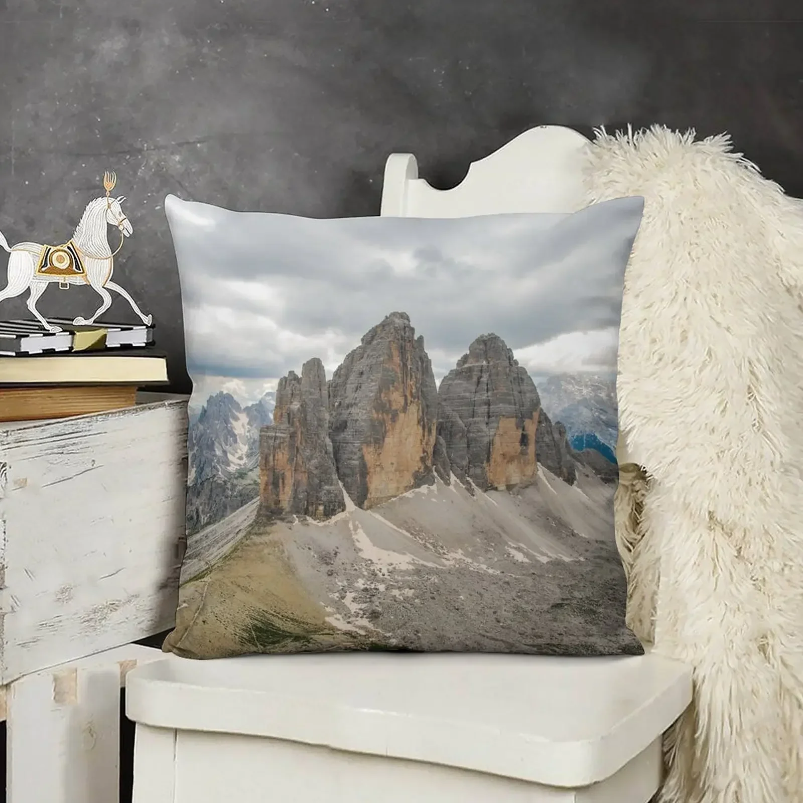 Три Зиннен декоративный чехол для подушки