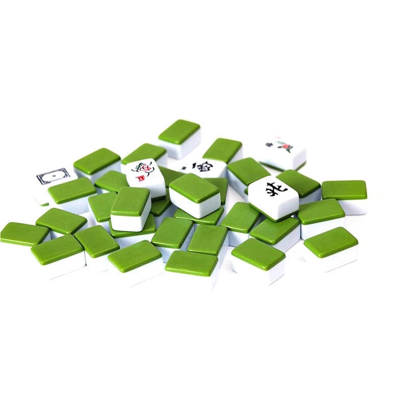 

Mini Mahjong 24Mm 144Pcs/Set Chinese Traditional Mahjong Board Game Family Toys Are Meticulously Crafted