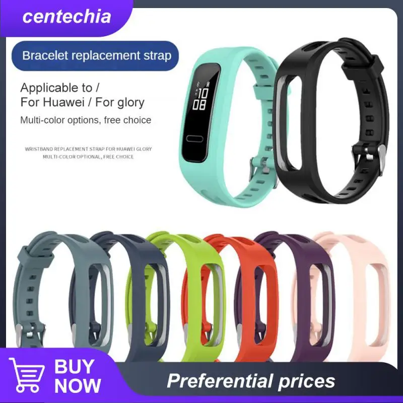 

Silica Gel High Quality Watch Strap Durable Wristband Anti-scratches Wrist Straps Consumer Electronics 1 Pcs Comfortable
