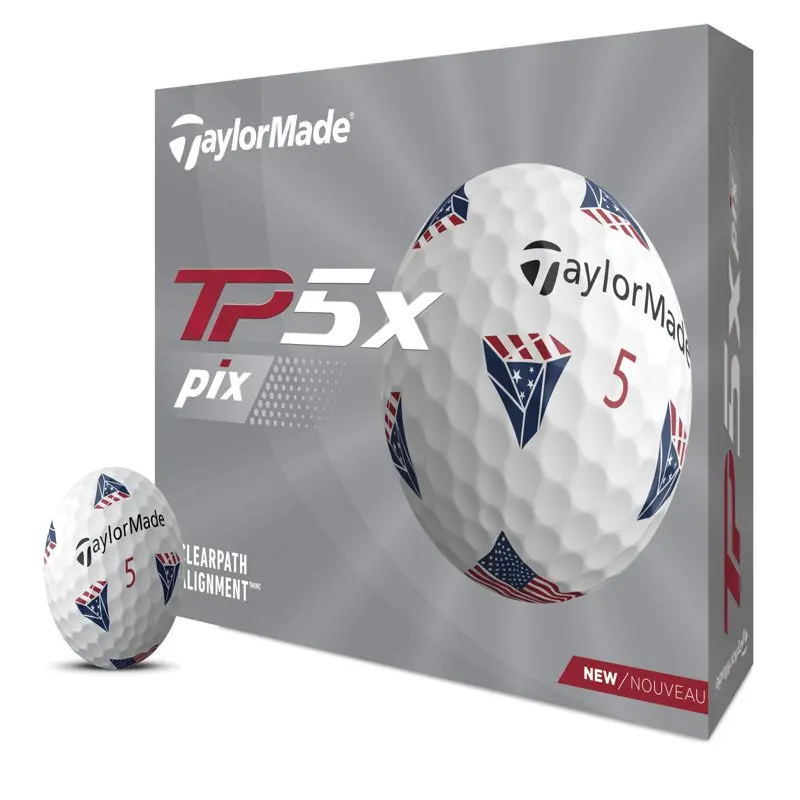 

TP5X Pix2.0 USA Golf Balls 12BP