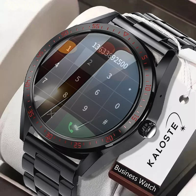 

2022 HD 454*454 Screen Watch Weather Display Smart Watch Display The Time Bluetooth Call Local Music Smartwatch For Mens Android