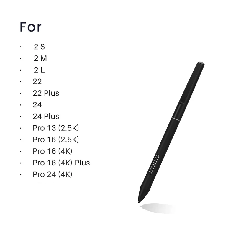 PW550S Slim Drawing Pen 9.5mm Diameter for Huion Inspiroy 2/Giano/Keydial/Dial 2 Kamvas 22 Series 24