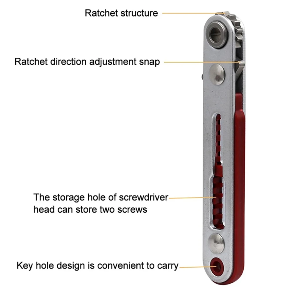 

6.35mm Magnetic Two-way Ratchet Screwdriver Wrench Set Right-angle 1/4 Hex Shank Turning Head Ratchet For Narrow Space DIY
