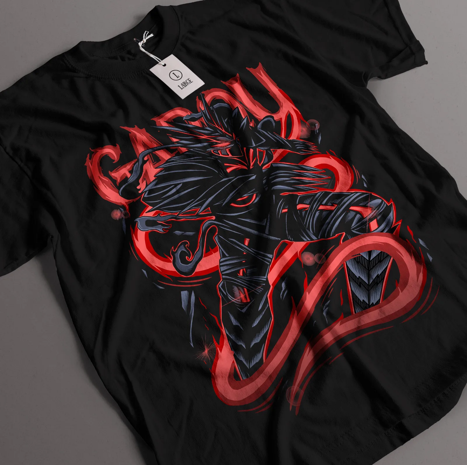 Футболка с надписью One Punch Man