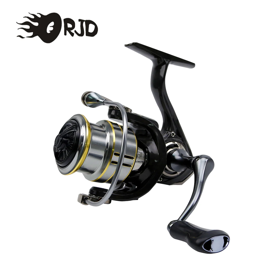 

ORJD Spinning Fishing Reel 5+1BB 5.2:1 Gear Ratio 1000~6000 Series Max Drag Metal Spool Saltwater Carp Pesca Sea Fishing Wheel
