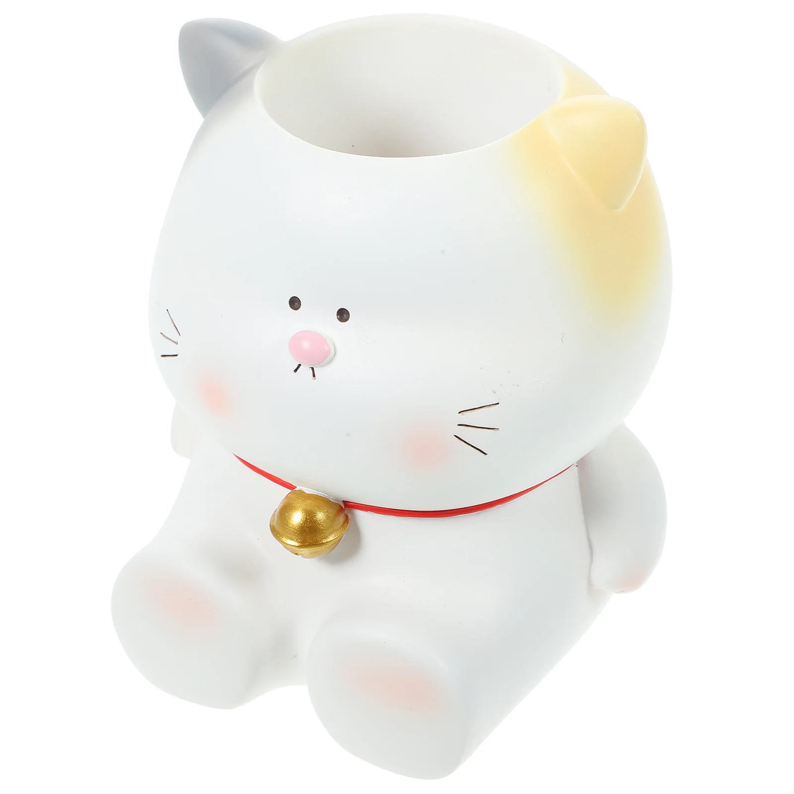

Office Decor Large Capacity Pen Holder Desktop Animal Sundries Organizer Modern Accessories Resin Decorations