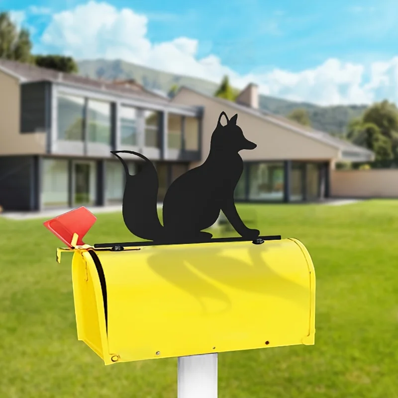 Металлические Украшения Для Почтового Ящика Fox Design Rural Home Decor Уличный Стиль