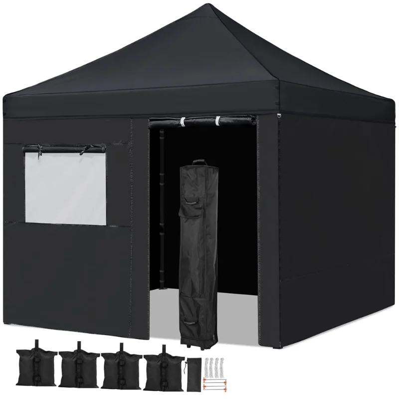 With Wheeled Carry Bag, Blackparty Tent  Shed  Pergola