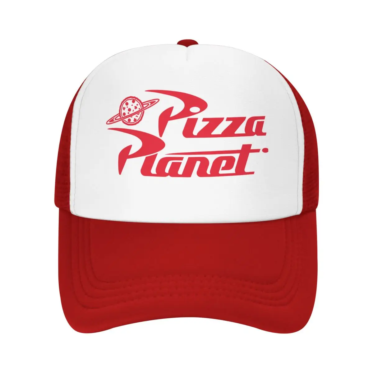 Унисекс Pizza Planet Logo Toy Story Кепка дальнобойщика Хип-хоп Сетчатая бейсболка Кепки