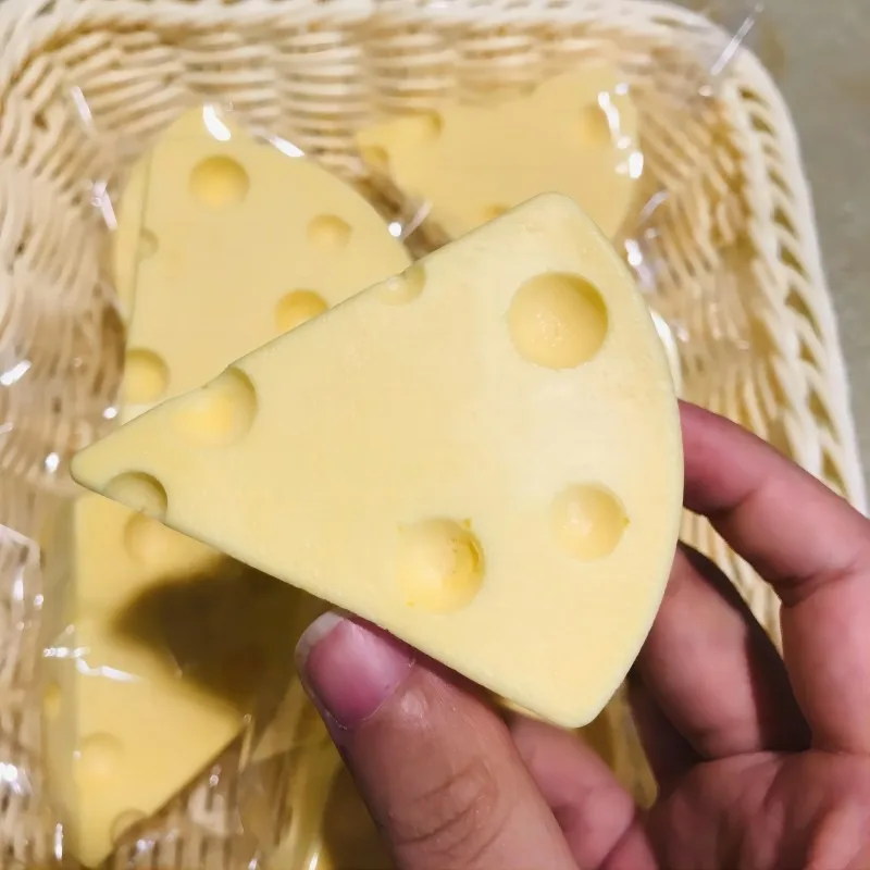 Formaggio Appiccicoso A Rimbalzo Lento Pizzico Decompressione Vent Toy Squishy Slow Rising