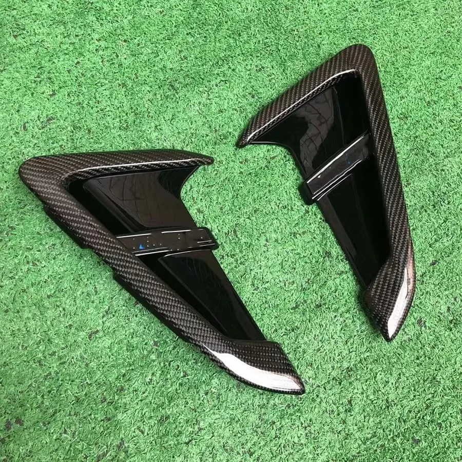 Для BMW X3 G01 G08 X4 G02 2017+ Sport CarbonFiber 2 шт./компл. Автоматическое крыло боковая крышка