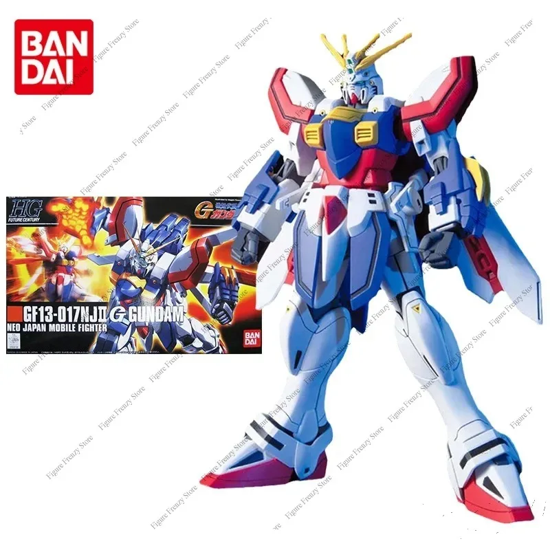 Фото Специальное предложение: Оригинальная модель Bandai Gundam HGFC GF13-017NJII GOD GUNDAM, сборная модель, аниме-фигурка, игрушка-конструктор Gunpla №2