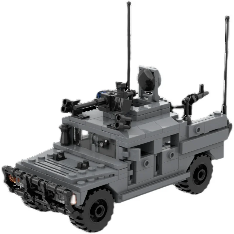

HMMWV M-1043 новая мощность военный Hummer автомобиль HMMWV M-1043 армированный Hummer аксессуары кирпичи для творчества Рождество Дети мальчики подарки иг...