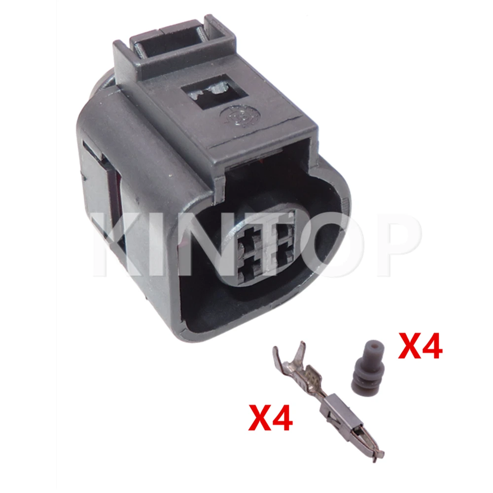 

1 комплект, 4 контакта 4B0 973 712 4B0973712 4B0 973 812 4B0973812, автомобильный разъем датчика температуры воды, автомобильный разъем для VW