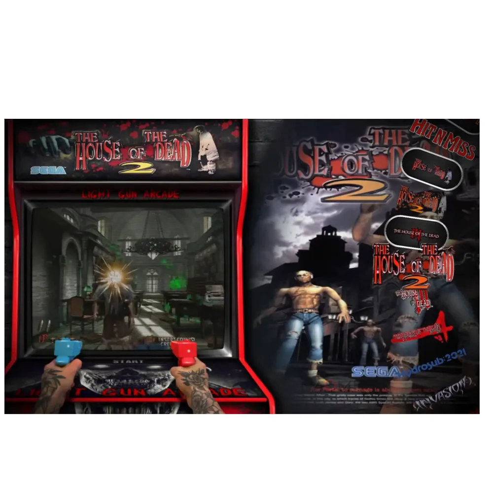 Монета OS Light Gun HDD Аркадная сборка для ПК с ОС Windows — 200 игр учебным видео аркадная