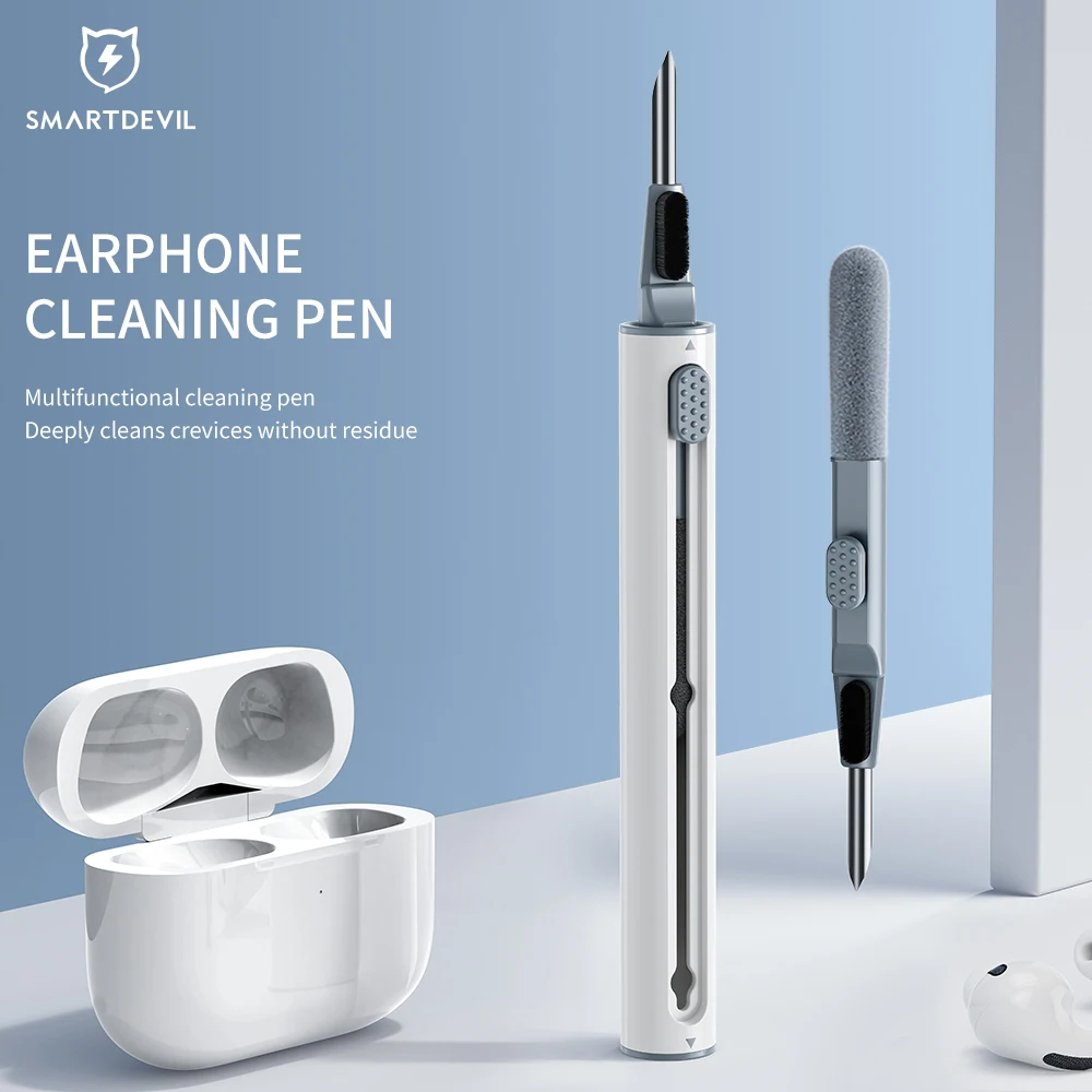 Набор SmartDevil для очистки наушников Airpods Pro чистящая ручка щетка Bluetooth наушники