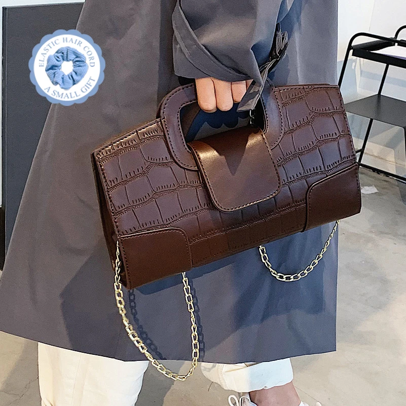 

Early Autumn New Style Stone Pattern High Quality Handbag 2022new Fashion Women's Designer All-match Messenger Bag Luxury Bags