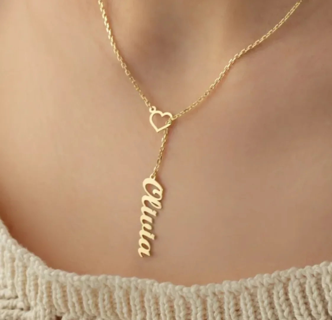 

Exquisite Beyond Compare Love Necklace Customizable Name Pendant Necklace Low Allergy Jewelry Necklace For Friend Gift