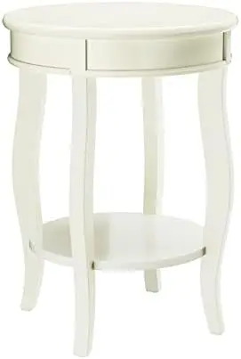 

Side Table, Antique White, One Size Linlamlim pillow cover