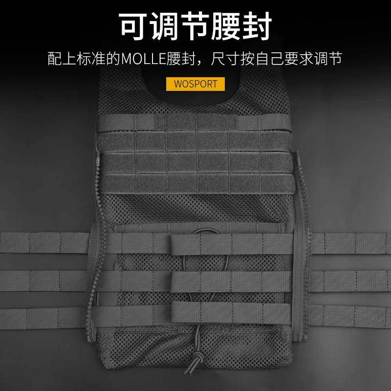 Тактический скелетный пояс Molle 3-полосный комплект быстросъемных пряжек для JPC 1 0 2