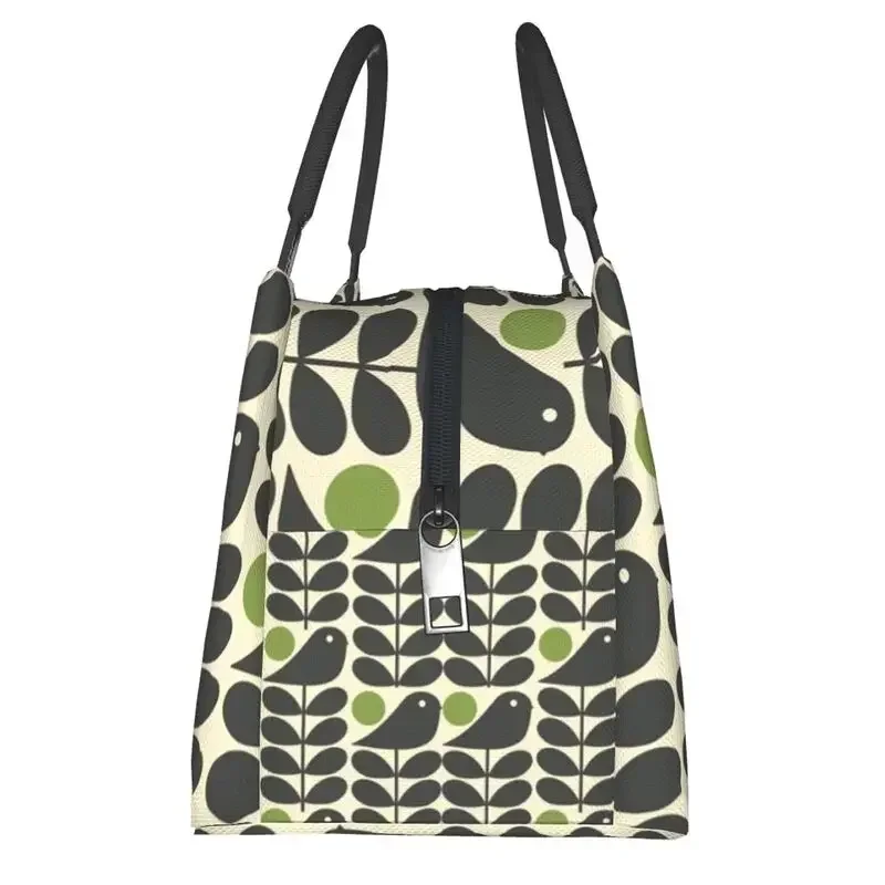 Orla Kiely Multistem Birds изолированные сумки для обеда пикника на открытом воздухе