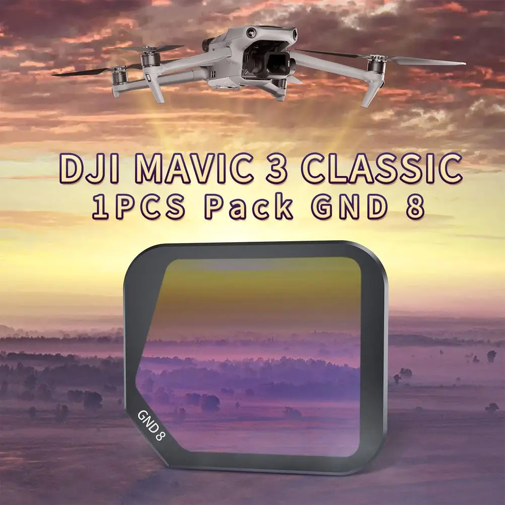 

Фильтр объектива GND8 Сменный Набор фильтров для камеры Dji Mavic 3 Classic Youth Edition аксессуары для дрона