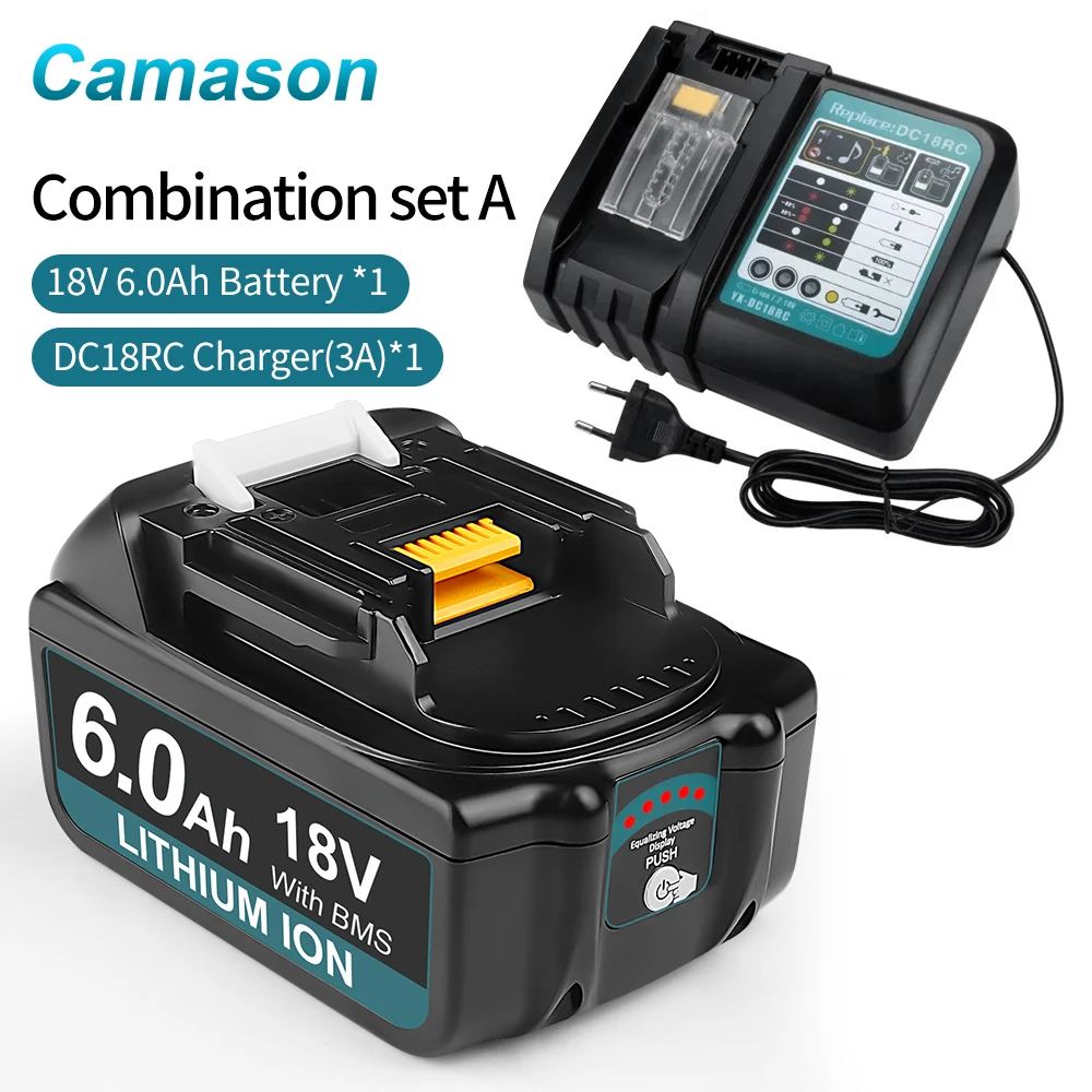 

Аккумулятор Camason для Makita 18В 6Ah