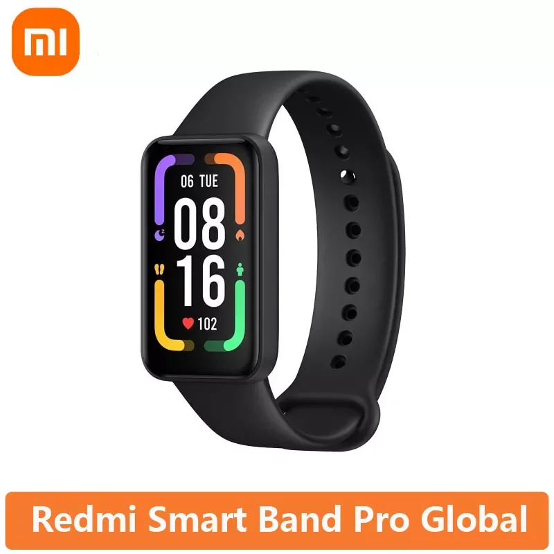 

Xiaomi Redmi Smart Band Pro 1.47inch AMOLED Screen Blood Oxygen Heart Rate Sleep Tracking Fitness 5ATM Waterproof Smartband