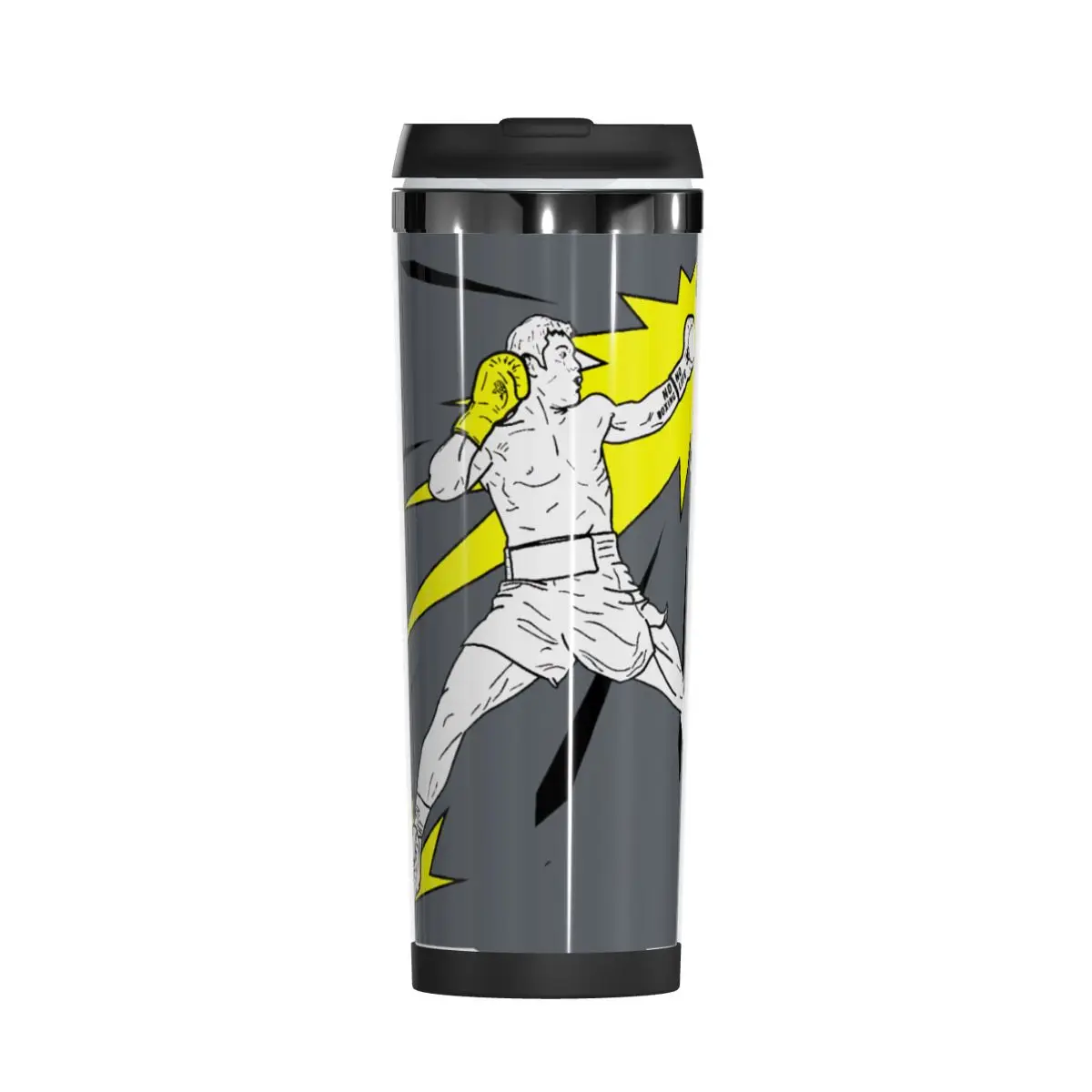 

Saul Canelos Alvarez No Boxing No Life Double Insulated Water Cup Funny Thermos Mug Funny Novelty R257 Heat Insulation beer mugs