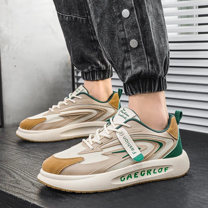 

Новинка 2023, мужская обувь, летняя дышащая сетчатая обувь, маленькая белая обувь, мужская спортивная и повседневная обувь для пожилых папин, кроссовки, мужская обувь