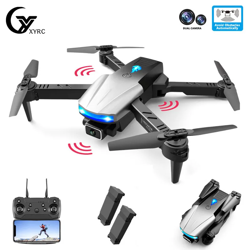 

XYRC S85 мини Дрон 4k HD Двойная камера Fpv Дроны с инфракрасным обходом препятствий Радиоуправляемый вертолет Квадрокоптер игрушки