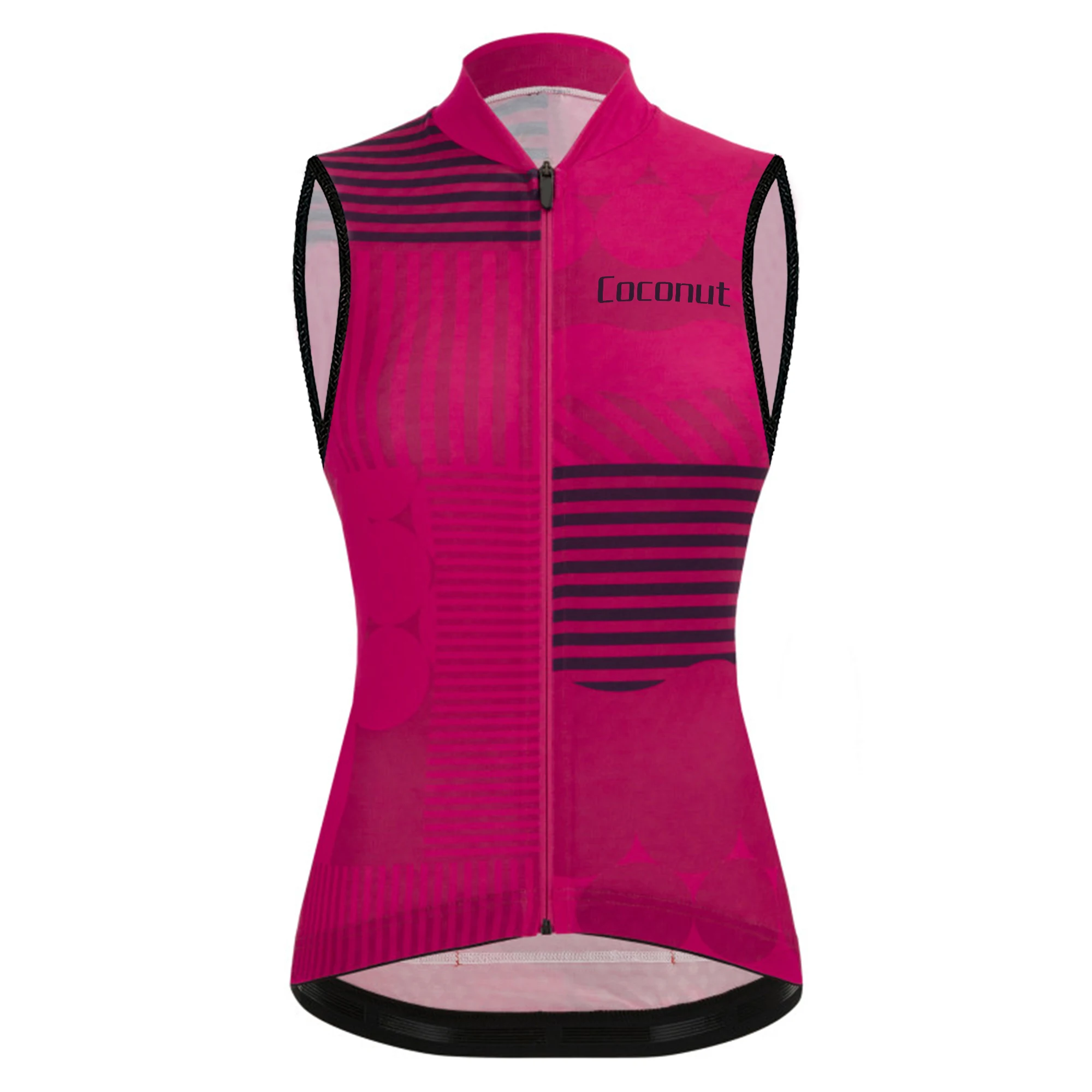 

Кокосовая Женская футболка для велоспорта, летняя дышащая велосипедная одежда без рукавов, велосипедные рубашки, спортивная одежда, удобны...