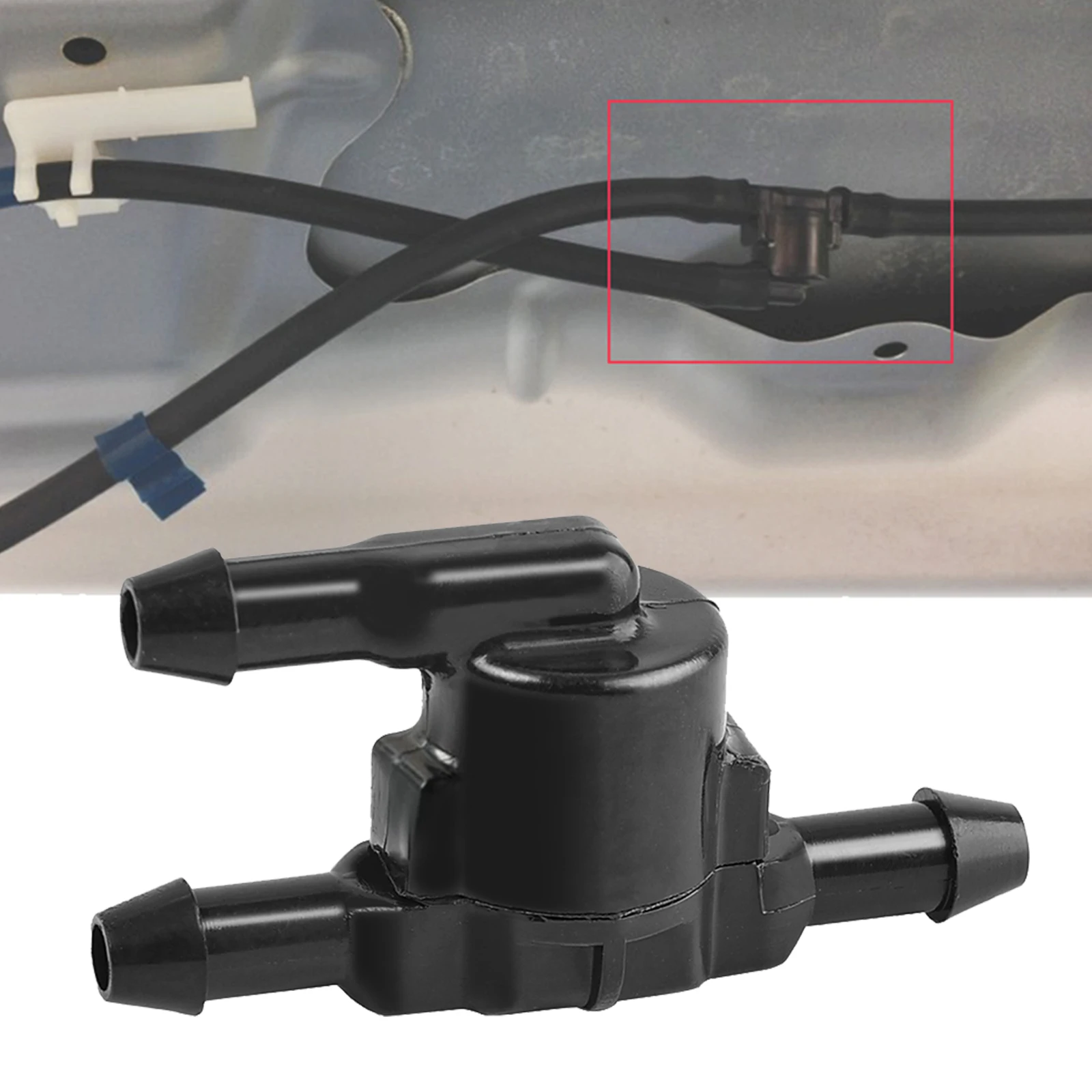 

Обратный клапан омывателя лобового стекла, возвратный шланг для Toyota Tacoma Hilux AN120 Avensis Tundra Venza Scion iM iQ tC xB 85321