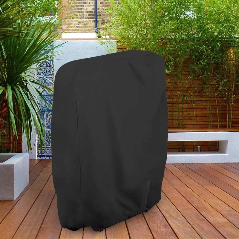 

Folding Garden Chair Covers Waterproof Outdoor Folding Recliner Chair Cover Patio Sunbed Sun Lounger Cover for Garden B03E