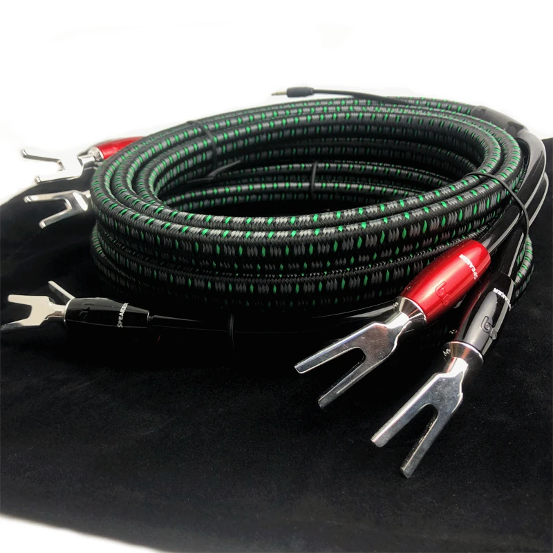 Кабель для динамика Rocket 88 твердый шт + медные Hi-Fi аудио кабели динамиков серебро