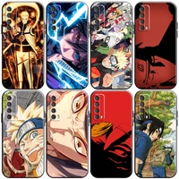 japan naruto anime phone case for huawei p smart z 2019 2021 p20 p20 p30 lite pro p40 lite 5g silicone cover back carcasa soft