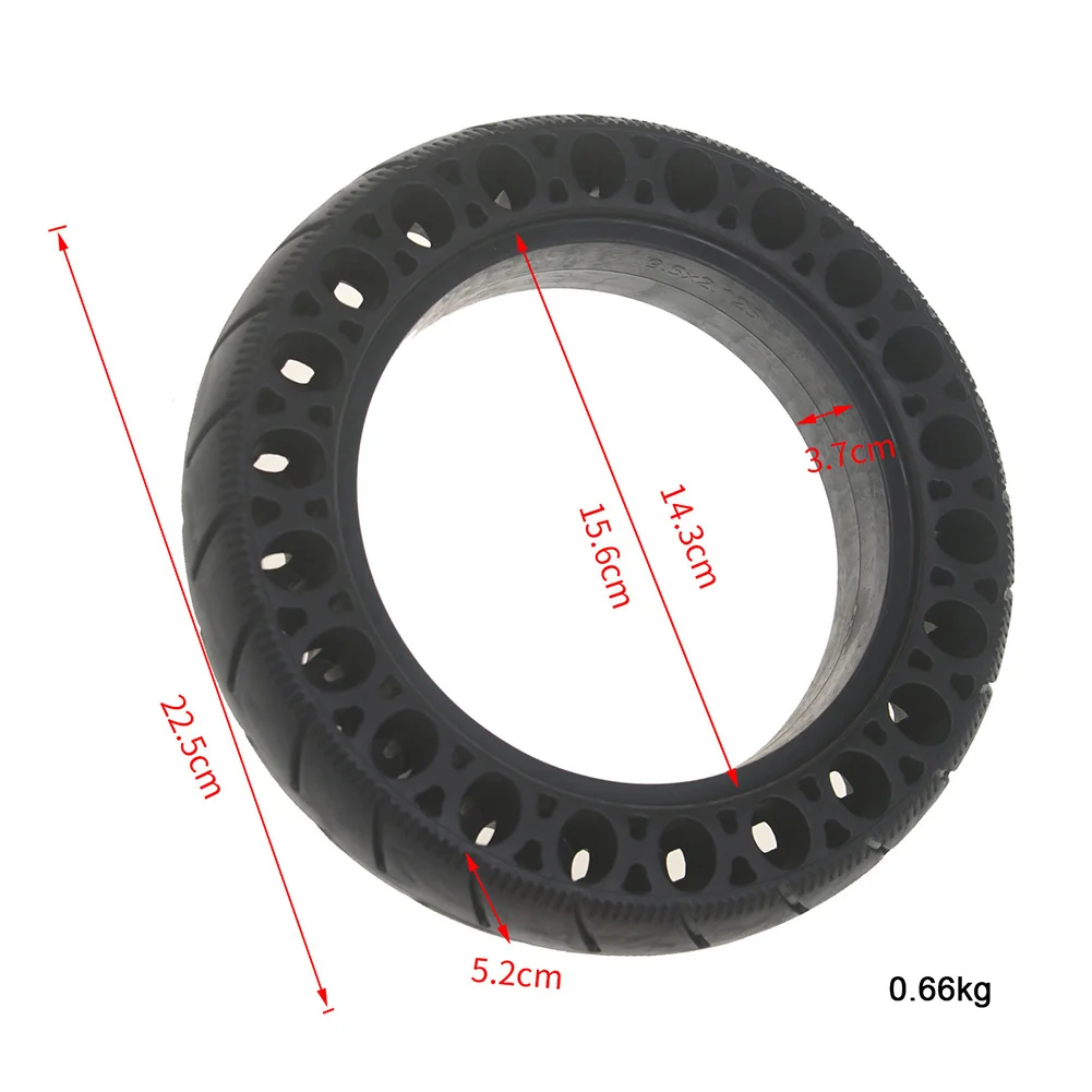 

10 Inch Solid Tyre For Xiaomi M365/Pro/1S Electric Scooter Hoverboard Non-pneumatic Tire Explosion-proof Anti-skid Refit Tyre