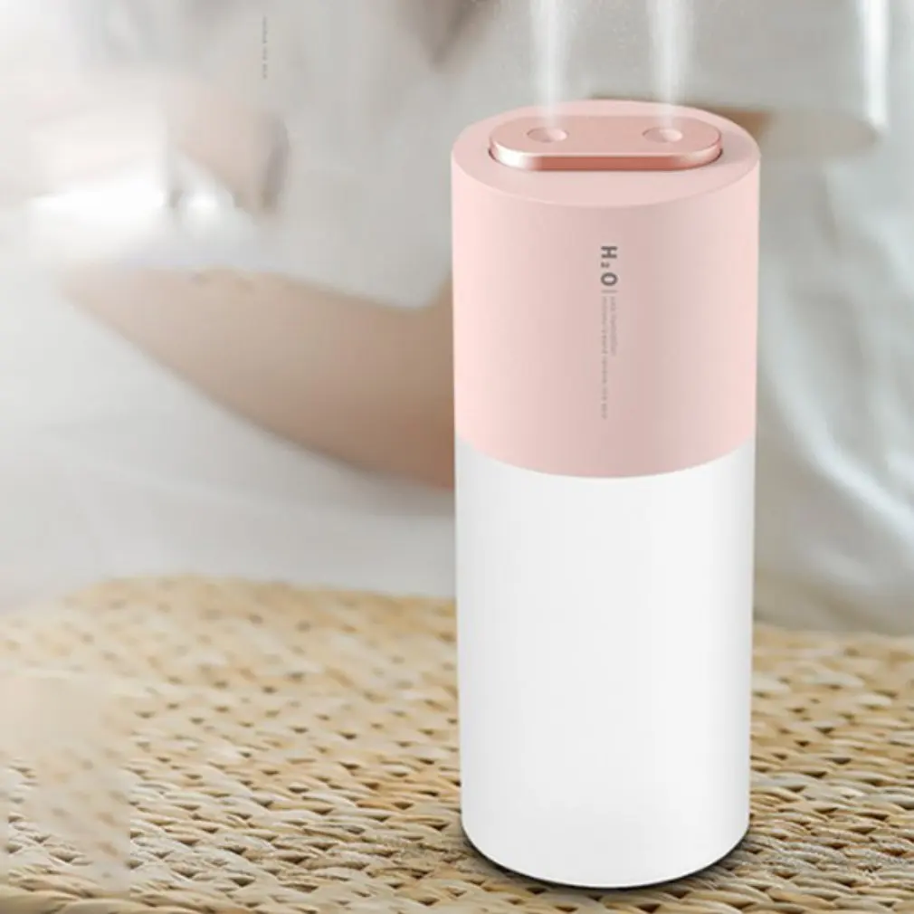 

USB Dual Spray Air Humidifier Night Lights Double Nozzle 400ML Humidifier Air Purifiers Disffuser