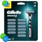 Мужская бритва Gillette Mach3 c 11 сменными кассетами