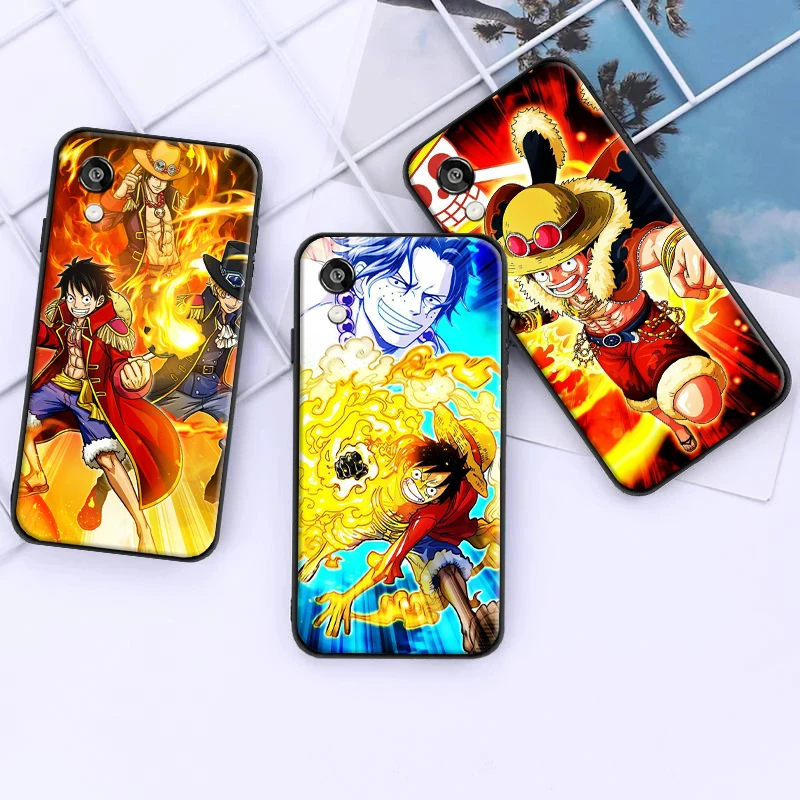 

One Piece Cartoon Japan Anime For Huawei P Smart Z 2019 2020 P20 P30 Lite Pro Phone Case Coque Funda Back Silicone Cover Black
