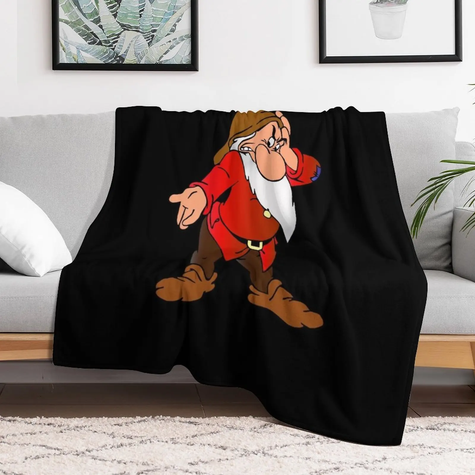Одеяло Grumpy Dwarf рождественские подарки одеяла для сна кровати