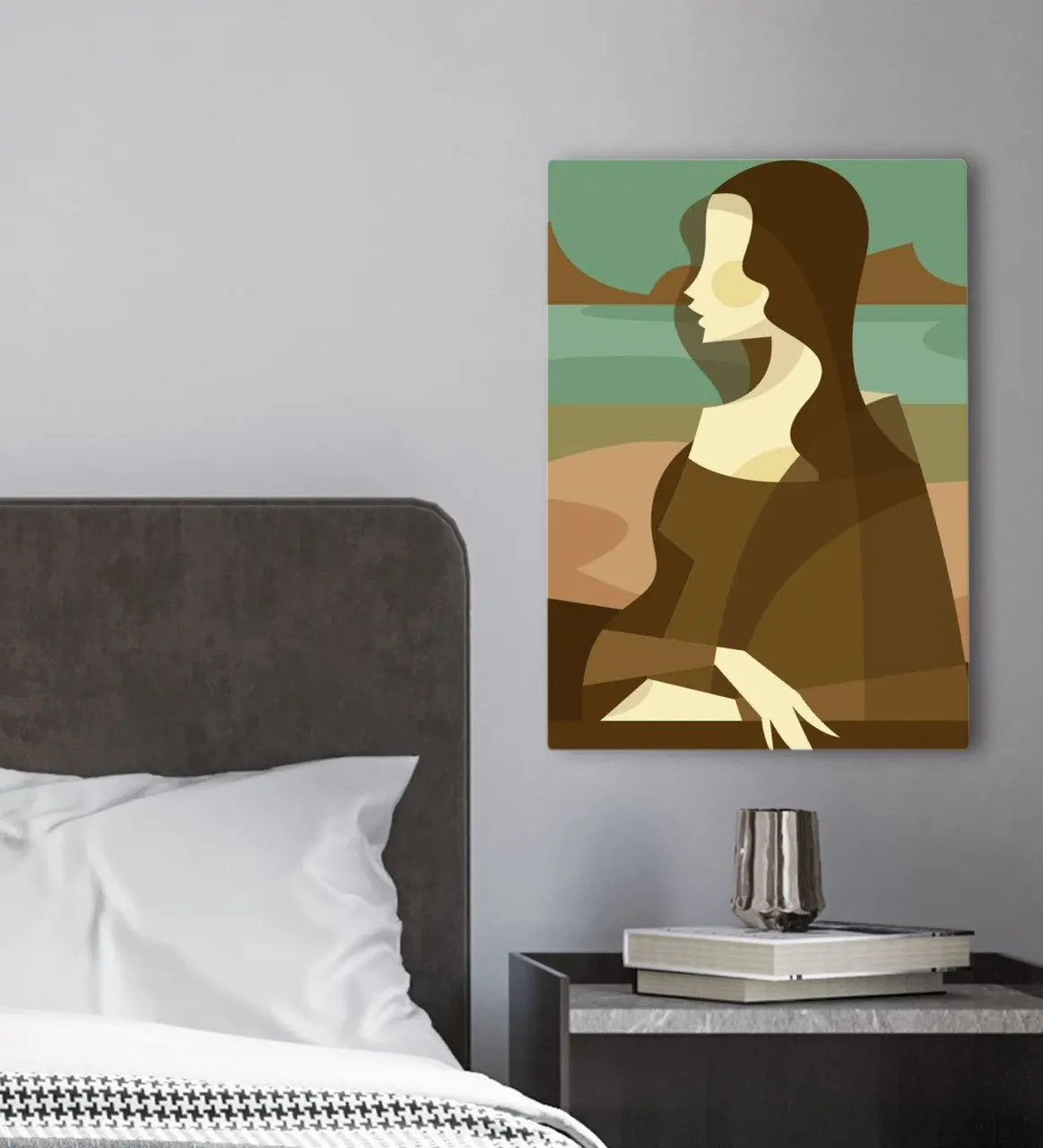 

BK Gift Bedroom Konseptli Canvas Table 30x50cm-5