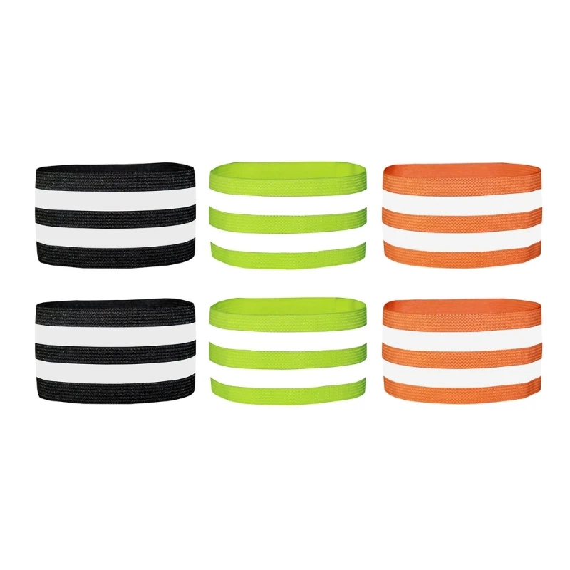 

Reflective Armbands, High Visibility Reflector Bands Running Safety Gear Elasticated Wristbands Arm Ankle Straps Belts
